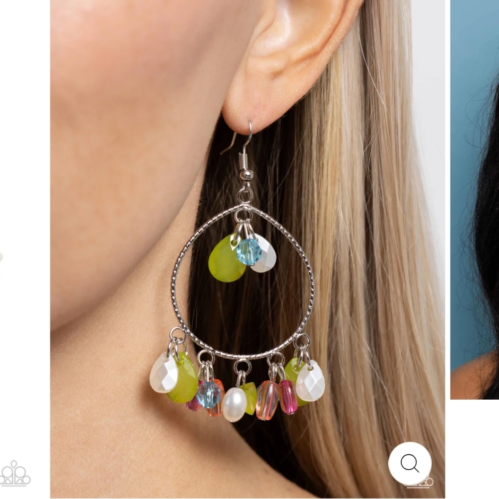 Elegant Multicolor Dangle Earrings